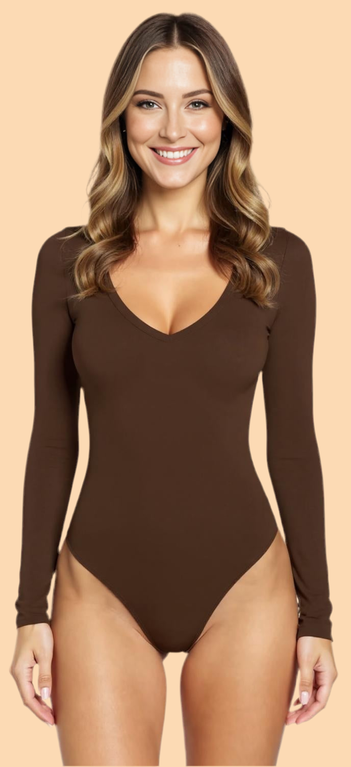 CurveMuse | Long-Sleeve Bodysuit