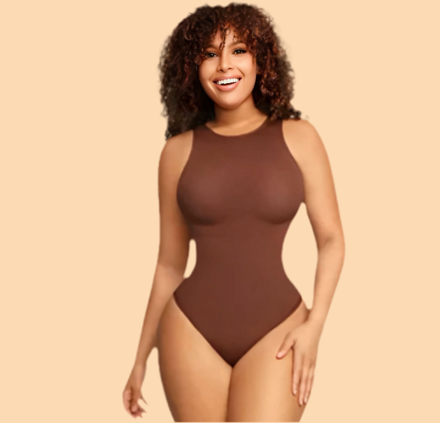 BareForm | Seamless Thong Bodysuit