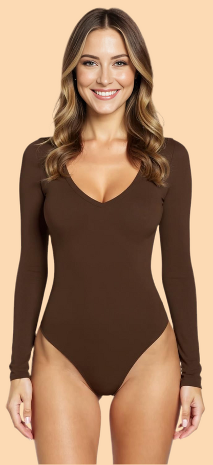 CurveMuse | Long-Sleeve Bodysuit